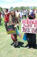 PARIS JACKSON at Black Lives Matter Rally in Los Angeles 05/30/2020
