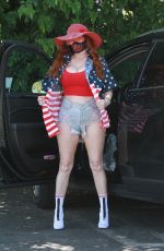 PHOEBE PRICE Heading to CVS in Los Angeles 05/22/2020