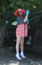 PHOEBE PRICE Heading to CVS in Los Angeles 05/22/2020