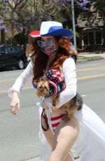 PHOEBE PRICE in a Patriotic Bikini on Memorial Day 05/25/2020