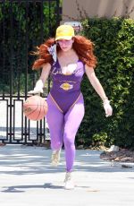 PHOEBE PRICE Out in Los Angeles 05/09/2020