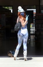 PHOEBE PRICE Wearing a Mask and Gloves at Petco in Los Angeles 05/07/2020