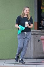 Pregnant ALICIA SILVERSTONE Out for Coffee in Los Angeles 05/09/2020