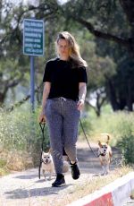Pregnant ALICIA SILVERSTONE Out Hiking in Los Angeles 05/09/2020