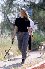 Pregnant ALICIA SILVERSTONE Out Hiking in Los Angeles 05/09/2020
