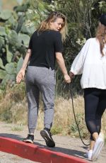 Pregnant ALICIA SILVERSTONE Out Hiking in Los Angeles 05/09/2020