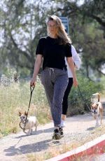 Pregnant ALICIA SILVERSTONE Out Hiking in Los Angeles 05/09/2020