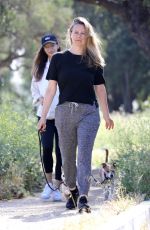 Pregnant ALICIA SILVERSTONE Out Hiking in Los Angeles 05/09/2020