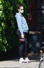 Pregnant HILARY RHODA Out and About in New York 05/21/2020