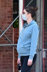 Pregnant HILARY RHODA Out and About in New York 05/21/2020
