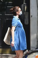 Pregnant HILARY RHODA Out and About in New York 05/27/2020
