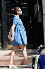 Pregnant HILARY RHODA Out and About in New York 05/27/2020