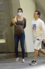 Pregnant HILARY RHODA Out in New York 05/10/2020