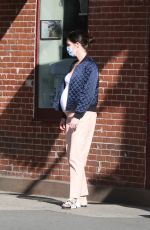 Pregnant HILARY RHODA Out in New York 05/25/2020