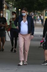 Pregnant HILARY RHODA Out in New York 05/25/2020