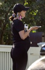 Pregnant KATHERINE CHWARZENEGGER Out and About in Los Angeles 05/19/2020