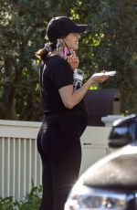 Pregnant KATHERINE CHWARZENEGGER Out and About in Los Angeles 05/19/2020