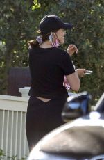 Pregnant KATHERINE CHWARZENEGGER Out and About in Los Angeles 05/19/2020