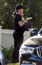 Pregnant KATHERINE CHWARZENEGGER Out and About in Los Angeles 05/19/2020