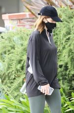 Pregnant KATHERINE CHWARZENEGGER Out and About in Los Angeles 05/27/2020