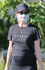 Pregnant KATHERINE SCHWARZENEGGER Out in Los Angeles 05/13/2020