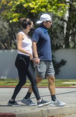 Pregnant LEA MICHELE and Zandy Reich Out in Los Angeles 05/05/2020