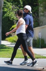 Pregnant LEA MICHELE and Zandy Reich Out in Los Angeles 05/05/2020