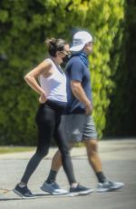 Pregnant LEA MICHELE and Zandy Reich Out in Los Angeles 05/05/2020