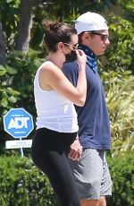 Pregnant LEA MICHELE and Zandy Reich Out in Los Angeles 05/05/2020