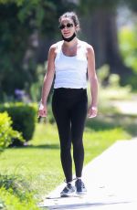 Pregnant LEA MICHELE and Zandy Reich Out in Santa Monica 05/04/2020