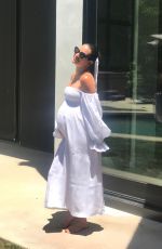 Pregnant LEA MICHELE - Instagram Photos 05/22/2020