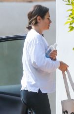 Pregnant LEA MICHELE Out in Los Angeles 05/11/2020