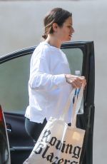 Pregnant LEA MICHELE Out in Los Angeles 05/11/2020