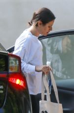 Pregnant LEA MICHELE Out in Los Angeles 05/11/2020