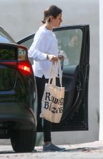 Pregnant LEA MICHELE Out in Los Angeles 05/11/2020