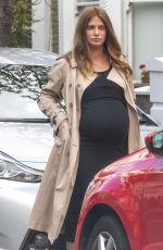 Pregnant MILLIE MACKINTOSH Out and About in London 05/01/2020