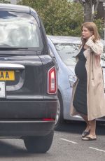 Pregnant MILLIE MACKINTOSH Out and About in London 05/01/2020