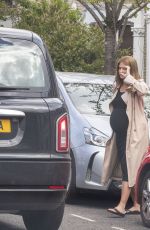 Pregnant MILLIE MACKINTOSH Out and About in London 05/01/2020