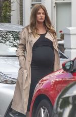 Pregnant MILLIE MACKINTOSH Out and About in London 05/01/2020