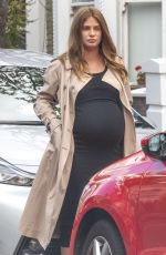 Pregnant MILLIE MACKINTOSH Out and About in London 05/01/2020