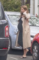 Pregnant MILLIE MACKINTOSH Out and About in London 05/01/2020