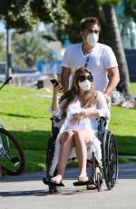 Pregnant RACHEL MCCORD and Rick Schirmer Out in Marina Del Rey 05/04/2020