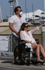 Pregnant RACHEL MCCORD and Rick Schirmer Out in Marina Del Rey 05/04/2020