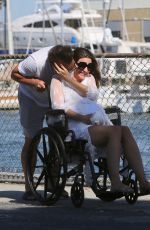 Pregnant RACHEL MCCORD and Rick Schirmer Out in Marina Del Rey 05/04/2020