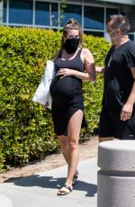 Pregnant RACHEL MCCORD Out in Santa Monica 05/13/2020