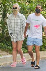 Pregnant SOPHIE TURNER and Joe Jonas Out in Encino 05/09/2020