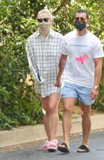 Pregnant SOPHIE TURNER and Joe Jonas Out in Encino 05/09/2020