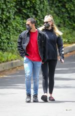 Pregnant SOPHIE TURNER and Joe Jonas Out in Los Angeles 05/12/2020