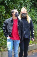 Pregnant SOPHIE TURNER and Joe Jonas Out in Los Angeles 05/12/2020