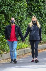 Pregnant SOPHIE TURNER and Joe Jonas Out in Los Angeles 05/12/2020